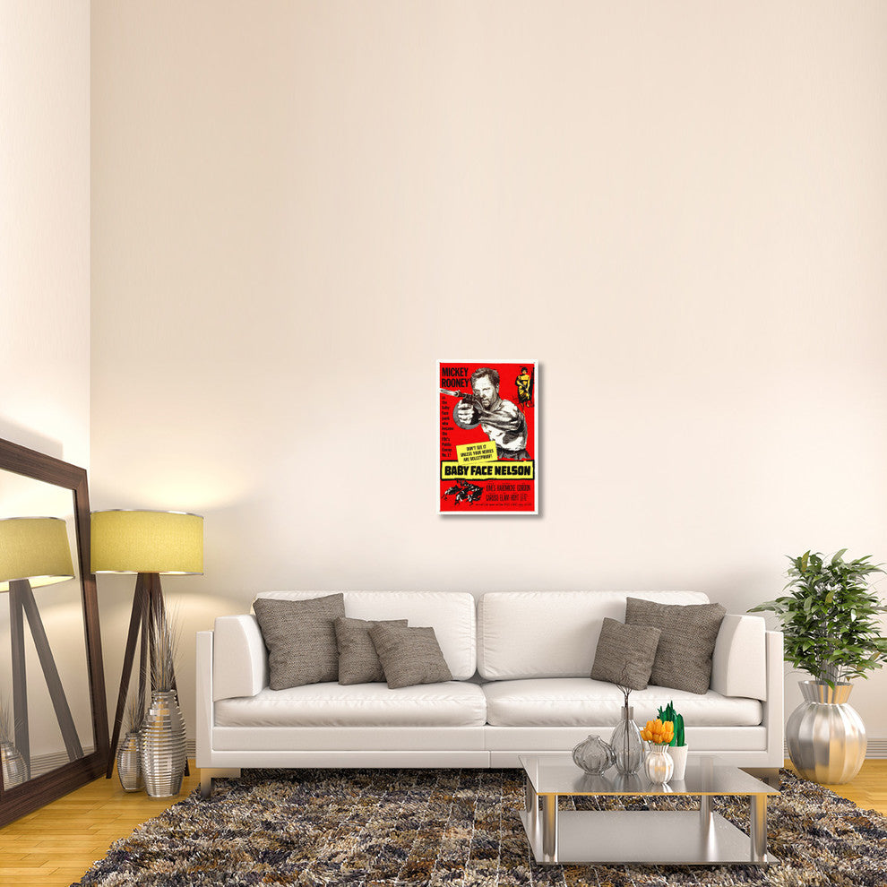 "Baby Face Nelson" Stretched Canvas Giclee by Hollywood Photo Archive, 20x30"