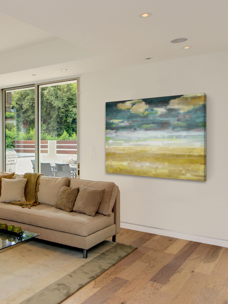 "Distant Sands" Print on Canvas, 18"x12"