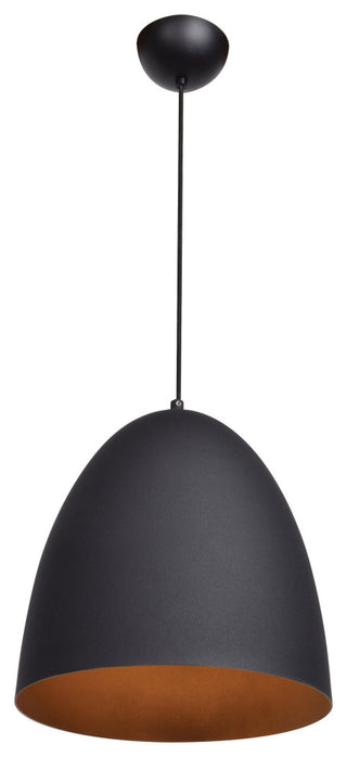 Access Lighting Nostalgia LED Pendant 23776LEDDLP-MBL/MGL, Matte Black