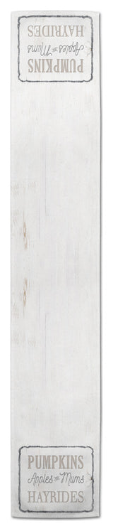 Pumpkins Hayrides 16x90 Poly Twill Table Runner