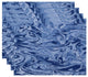 18"x14" M?lange, Geometric Print Placemat, Blue, Set of 4