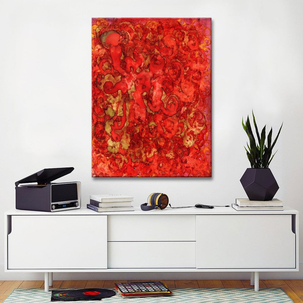 Ready2HangArt ''Firebird'' Canvas Wall Decor, 30"x20"