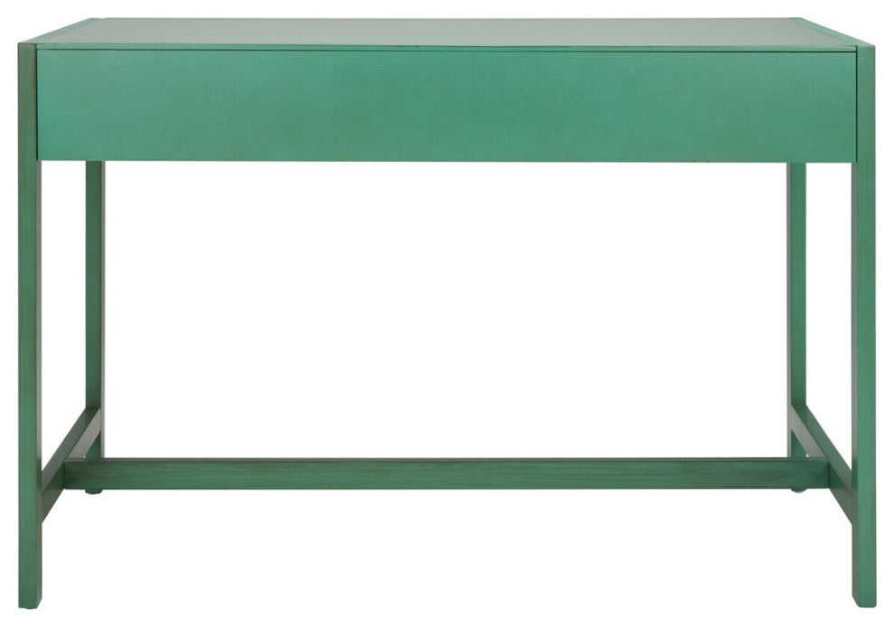 Safavieh Esther 2 Drawer Desk, Turquoise