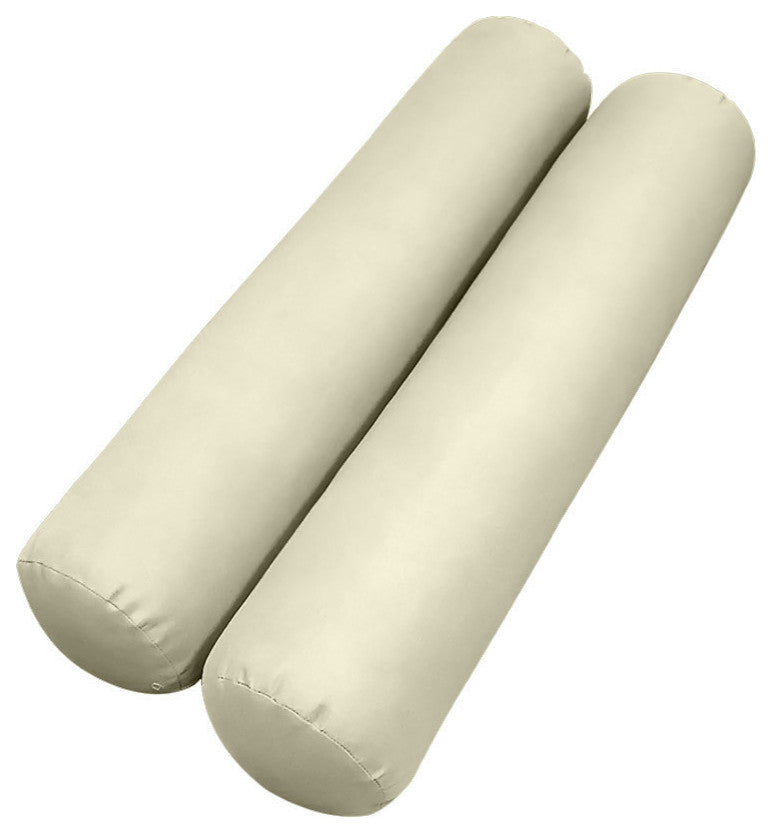 Style6 Queen Knife Edge Outdoor Mattress Bolster Slip Cover COMPLETE SET AD005