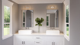 Quoizel DNY8603 Danbury 3 Light 24"W Bathroom Vanity Light - Brushed Nickel