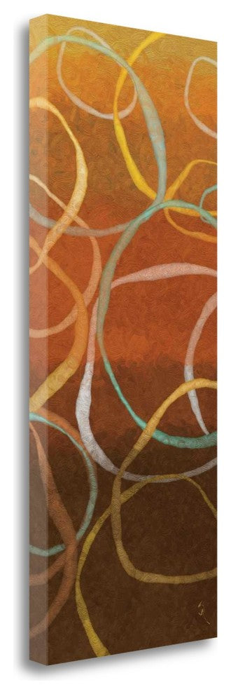 "Square Dancing Circles II" By Sarah Adams, Giclee Print on Gallery Wrap Canvas