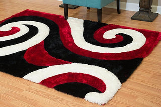 United Weavers Finesse Summit Geometric Rug, Red (2100-21430), 7'10"x10'6"