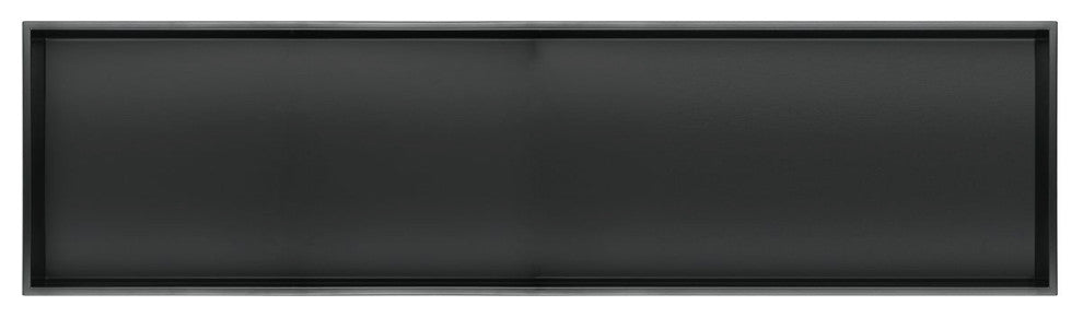 Pulse NI-1236-MB ShowerSpas Stainless Steel Niche In Matte Black
