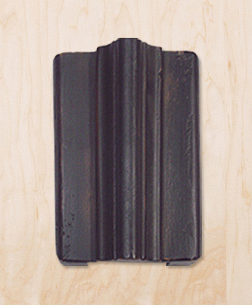Ridge Bolt Cover Universal, Polished Pewter