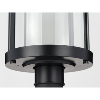 Irondale Collection Black 1-Light Post Lantern