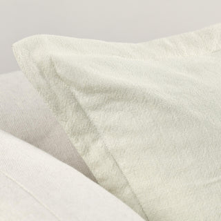 Amy 100% Linen 22" Square Throw Pillow by Kosas Home , Ivory