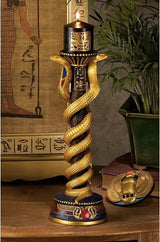 Renenutet Altar Candlesticks, Set of 2