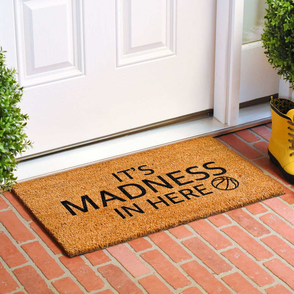Calloway Mills It's Madness, Here Doormat, 24'' X 36''