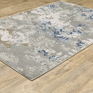 Oriental Weavers Easton 7111F Abstract Rug, Gray, 5'3"x7'6"