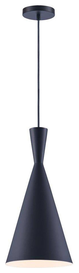 Berkley Black Single Light Pendant B6003