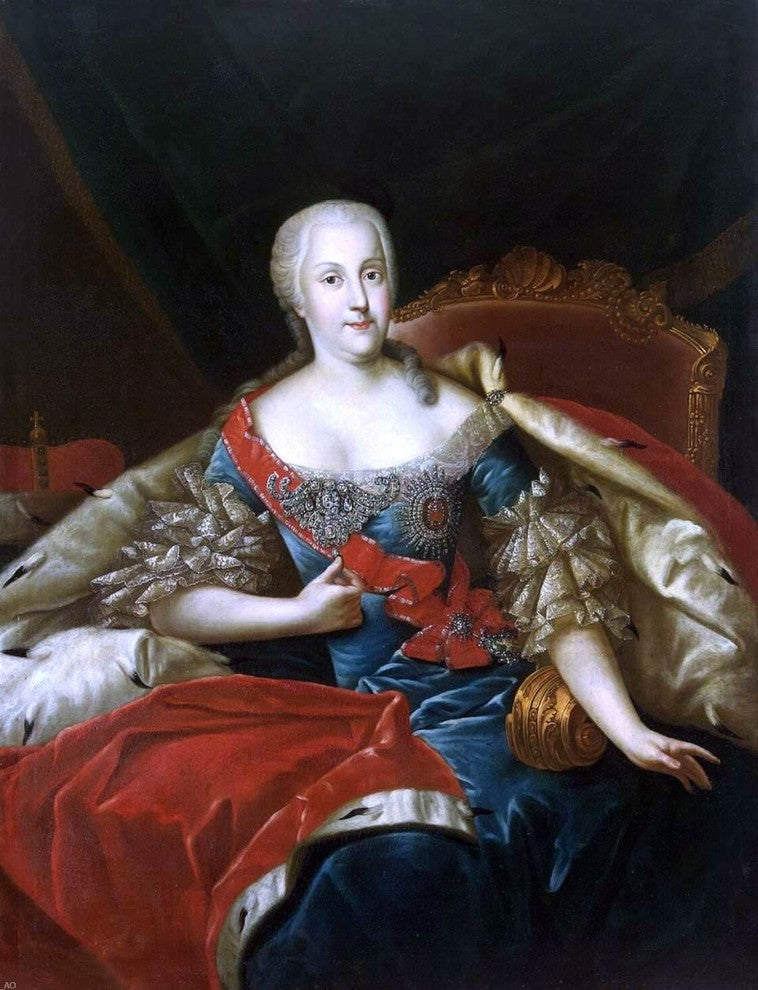 Antoine Pesne Portrait of Johanna Elisabeth Wall Decal
