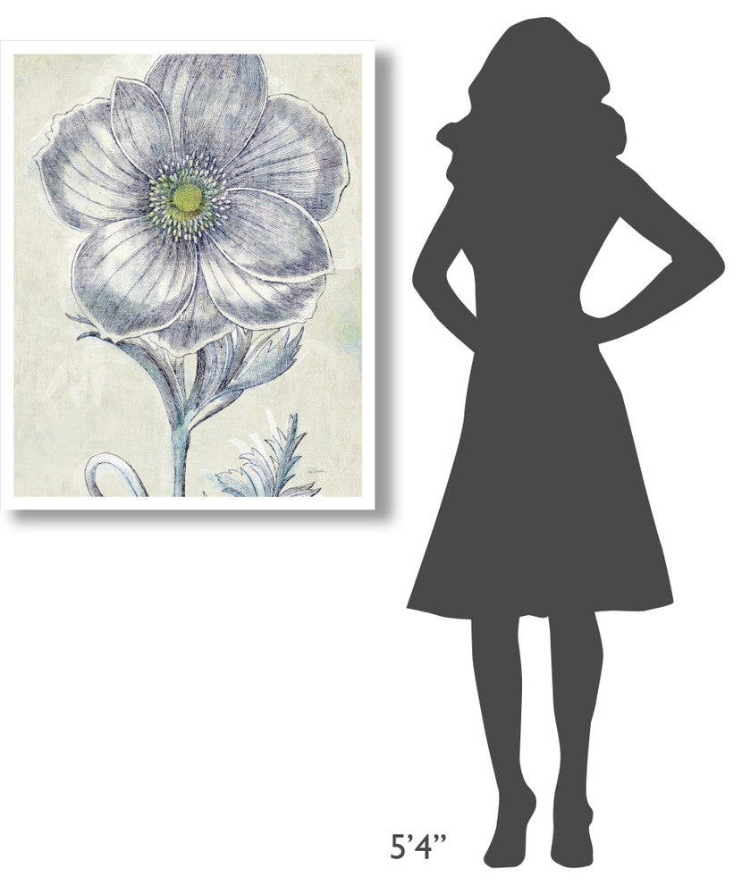 "Belle Fleur II" Digital Paper Print by Sue Schlabach, 30"x37"
