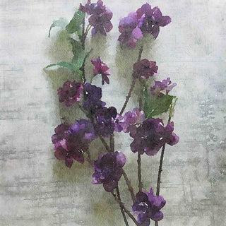 "Purple Garden 2" Print on Canvas by Irena Orlov