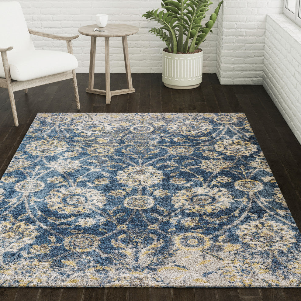 Dalyn Orleans OR5 Indigo 3'3"x5'1" Rug