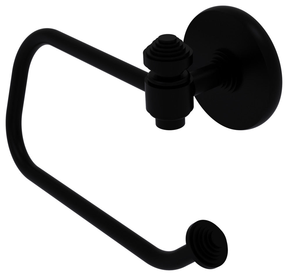 Southbeach European Style Toilet Tissue Holder, Matte Black