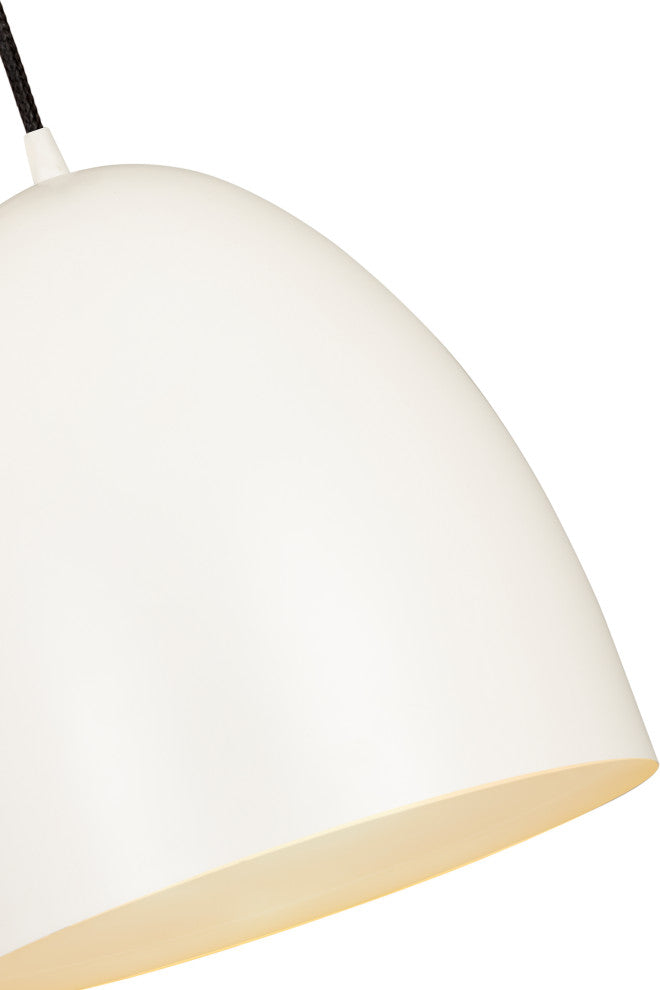Zlite 6012P12-SWH 1-Light Pendant, Satin White