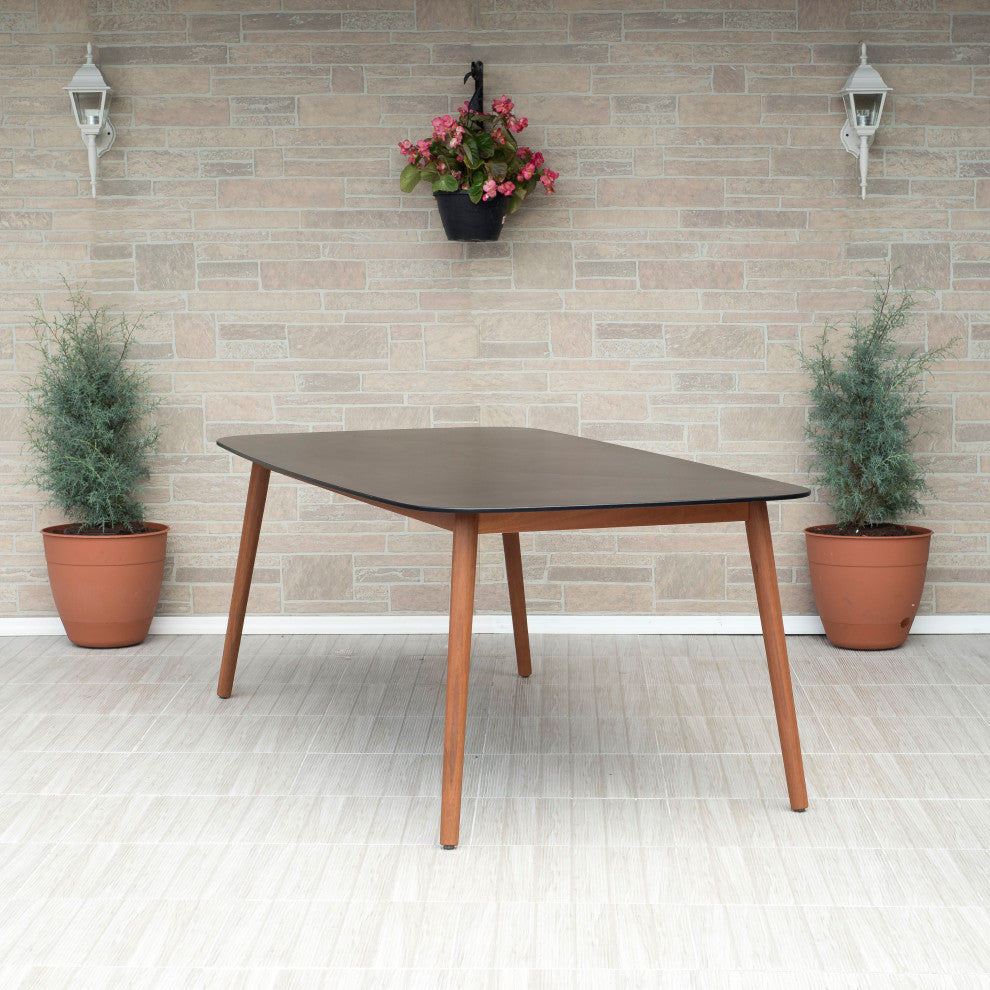 Amazonia Patio Malbec Dining Set, 9-Piece