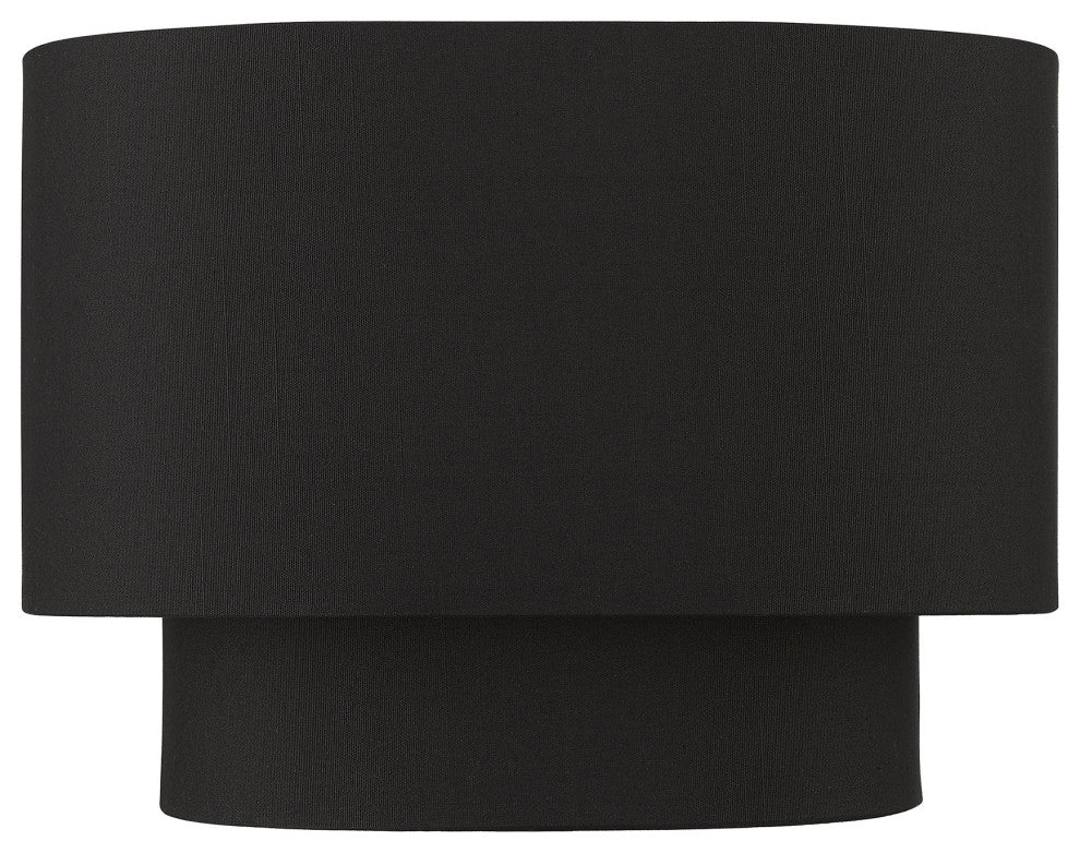 Livex Lighting Sentosa 1-Light Black Sconce