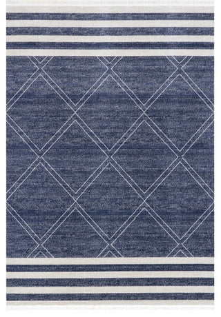 Nuloom Roberge Coastal Indoor/Outdoor Coastal Area Rug, Navy 2'x3'