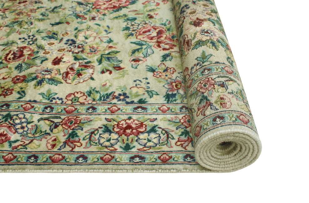 Pak-Persian Nezaket Gray/Red Runner, 2'7x11'0