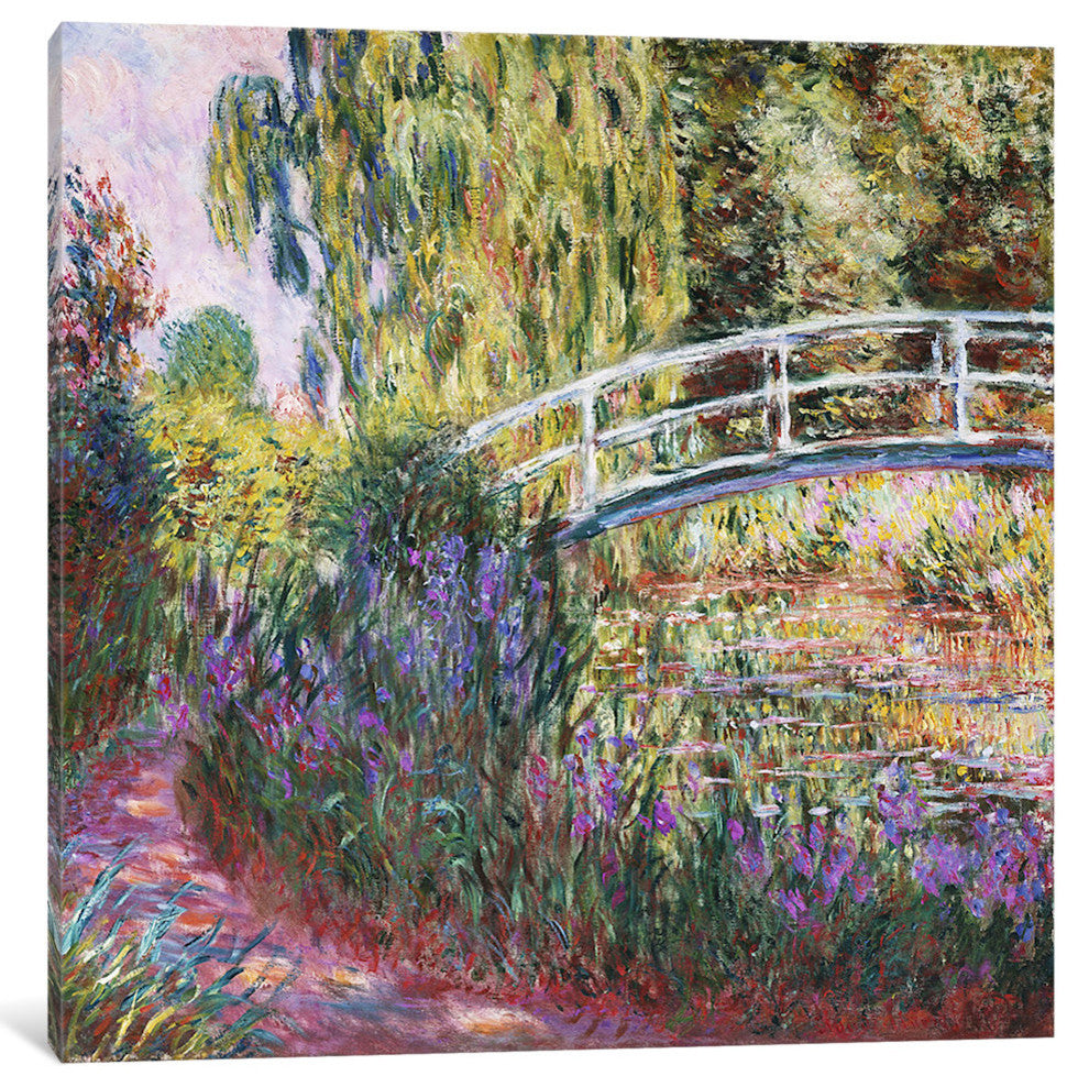 The Japanese Bridge, Pond with Water Lilies, 1900  by Claude Monet