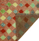 Balochi Yehuda Rose/Green Rug, 5'0x6'8