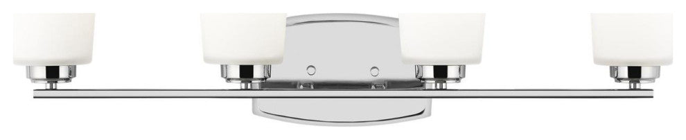 Generation Lighting 4428904 Franport 4 Light 29"W Bathroom Vanity - Chrome