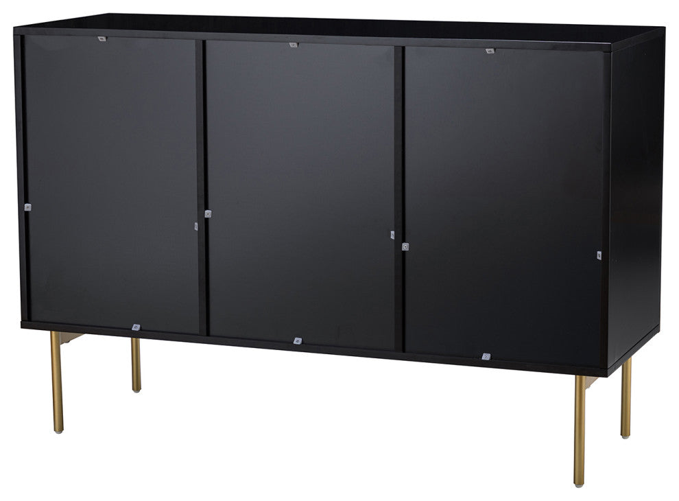 47"W Sideboard, Black