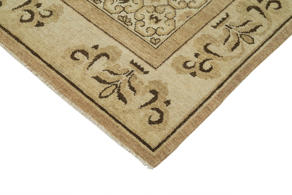 Rug N Carpet - Hand-Knotted Oriental 10' 0" x 13' 11" Wool Oushak Area Rug