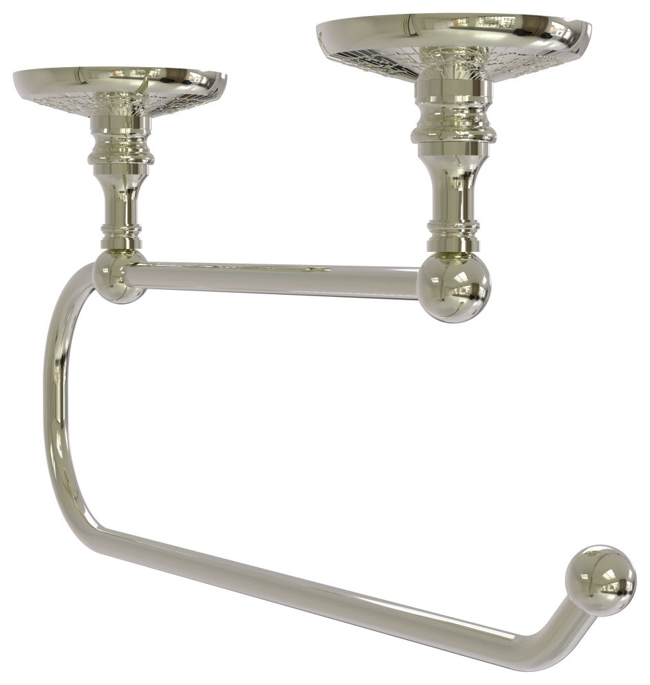 Prestige Monte Carlo Under Cabinet Paper Towel Holder, Polished Nickel