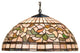 Meyda Lighting 20"W Tiffany Turning Leaf Pendant