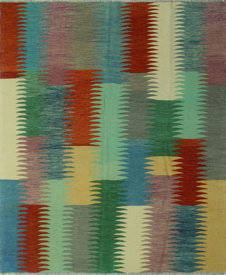 Winchester Kilim Benefsha Green Rug