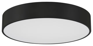 Access Lighting 49961LEDD/ACR Como 18"W LED Flush Mount Drum - Black