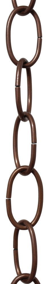 RCH Hardware Steel Standard Link Chandelier Chain, Antique Copper, U38