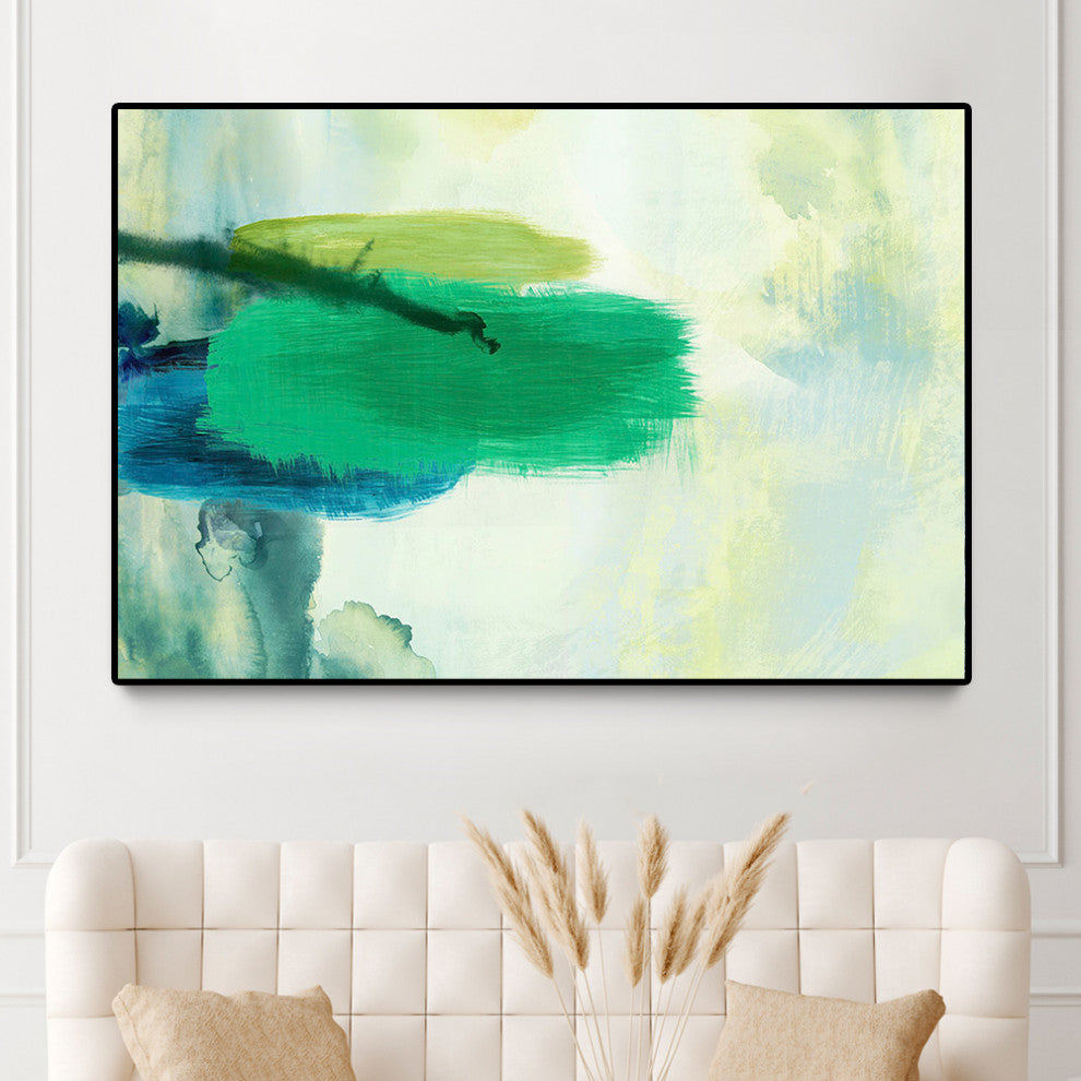 "Resistant" Oversized Framed Canvas, 40" x 60"