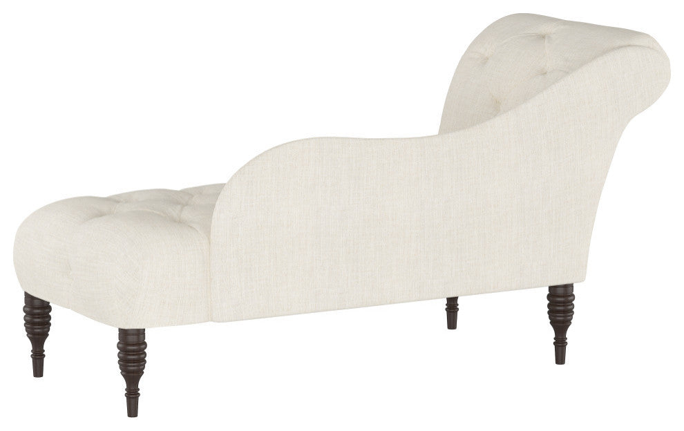 Chaise, Linen Talc