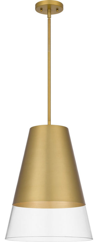 Peregrine 1-Light Pendant, Brushed Gold