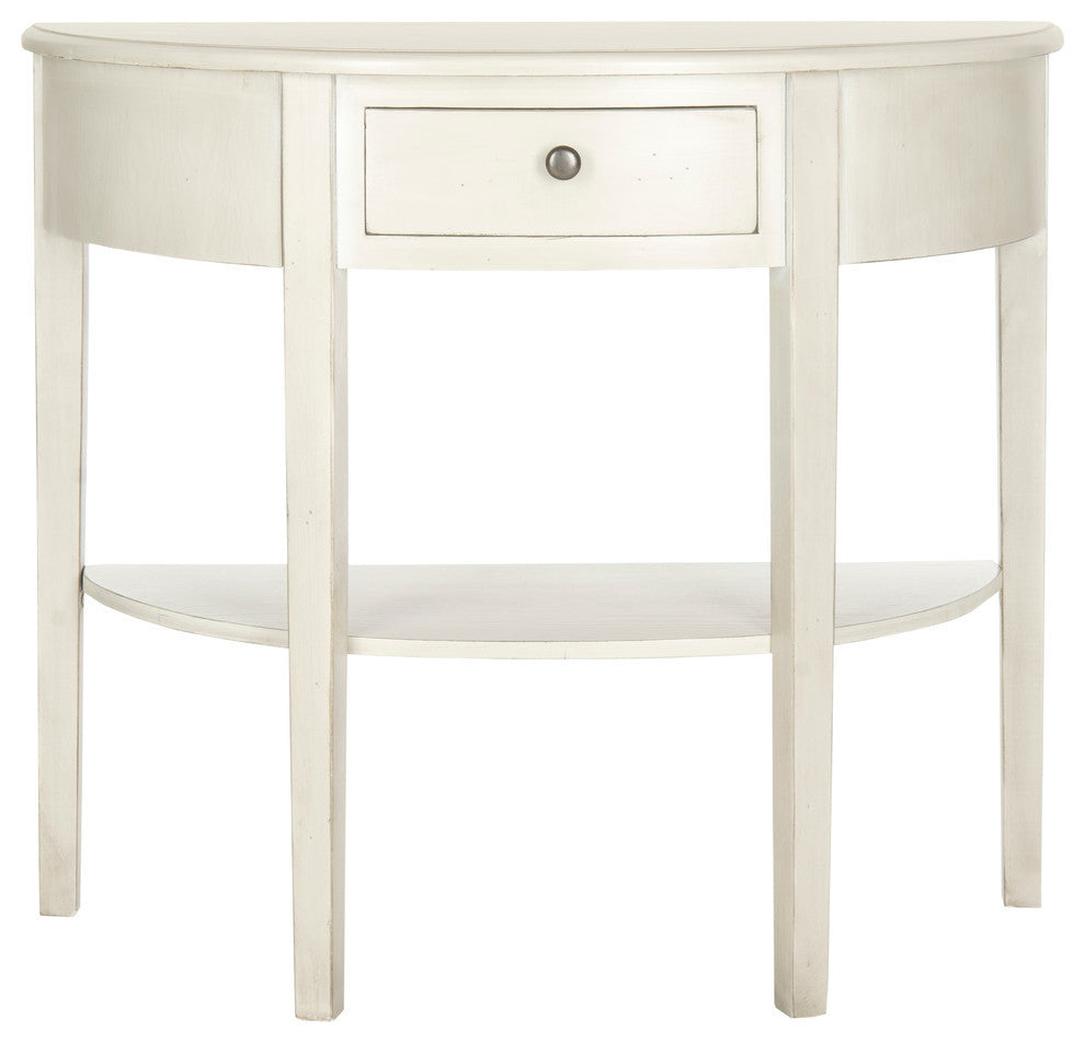 Safavieh Abram Console Table, White Birch