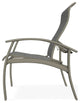 Belle Isle Sling Adjustable Outdoor Dining Chair, Anchor/Storm
