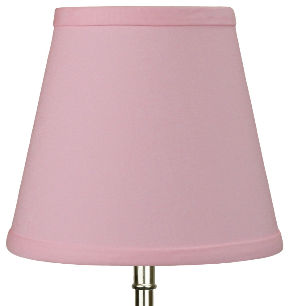 Fenchel Shades 5"x8"x7" Bulb Clip Attachment Empire Lamp Shade, Linen Peon