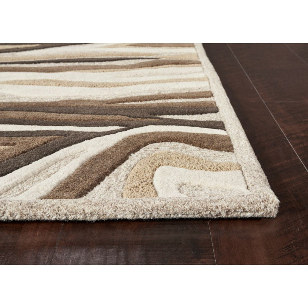KAS Eternity 1083 Natural Sandstorm Area Rug, Runner