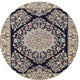 Ahgly Company Indoor Round Traditional Area Rugs, 4' Round