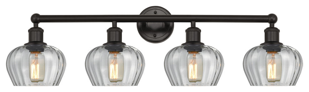 Innovations 616-4W-OB-G92 Fenton 4 Light 33.5" Vanity Light, Oil Rubbed Bronze