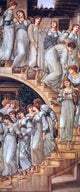 Sir Edward Burne-Jones The Golden Stairs Wall Decal