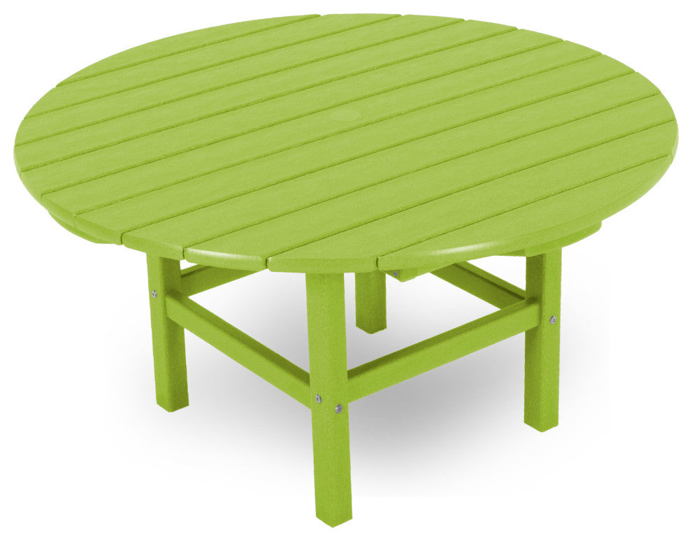 Ivy Terrace Round 38" Conversation Table, Lime